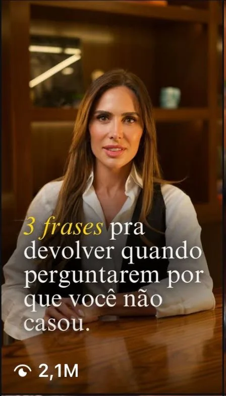 Vídeo de aluna sobre como responder perguntas invasivas com 2,1 milhões de visualizações